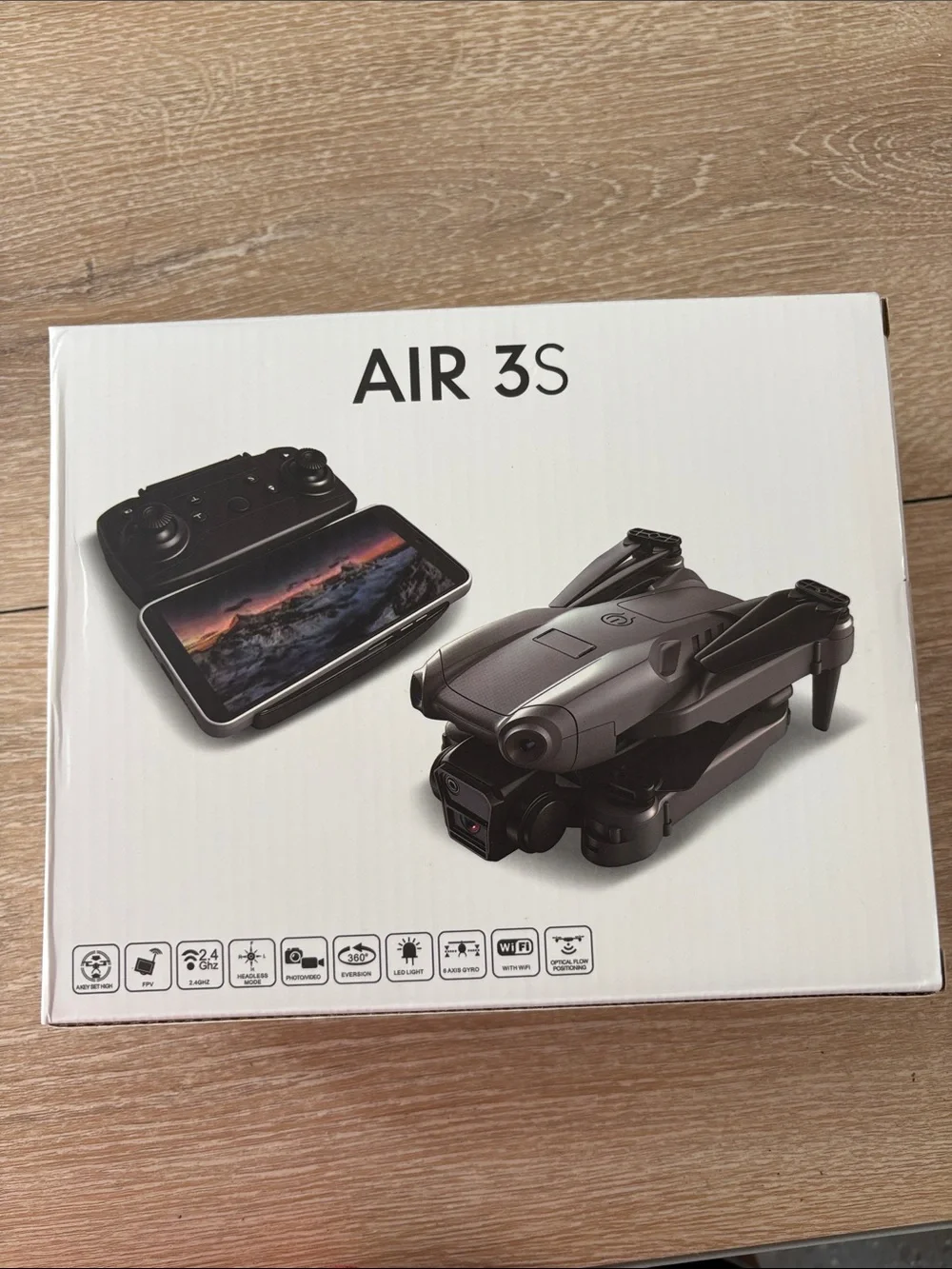 NEW Air 3S Foldable Drone with Remote Controller - 360 video and Photo